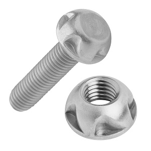 Case Hardened Steel Geomet® Kinmar® Removable Machine Screw